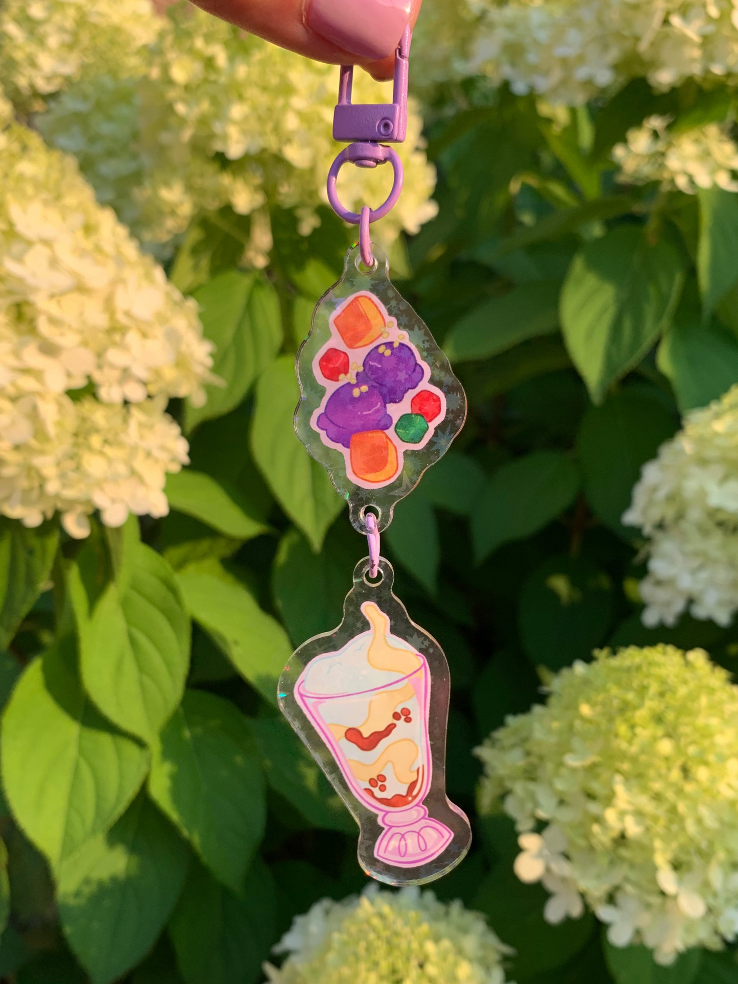 Halo-Halo Keychains