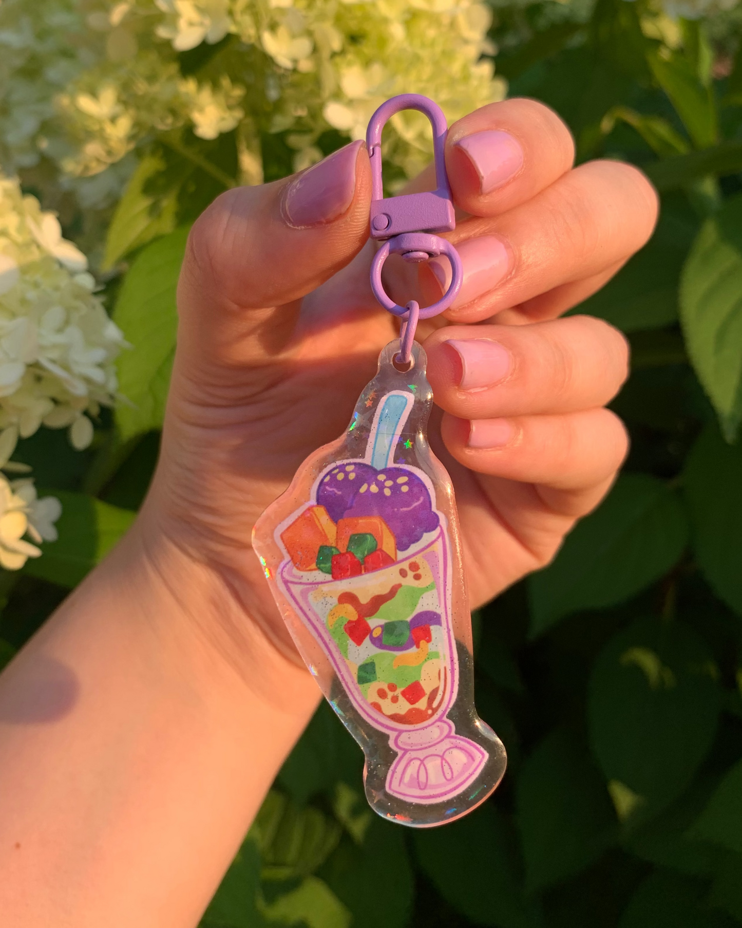 Halo-Halo Keychains
