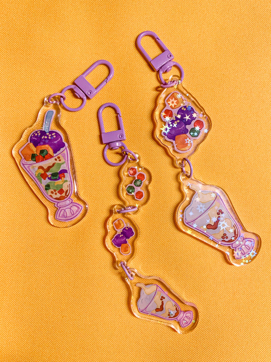 Halo-Halo Keychains