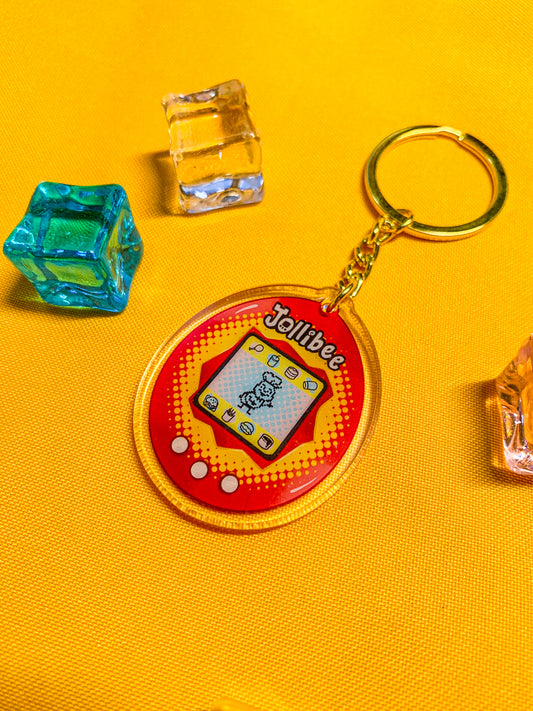 Jollibee Tamogotchi Keychain Charm