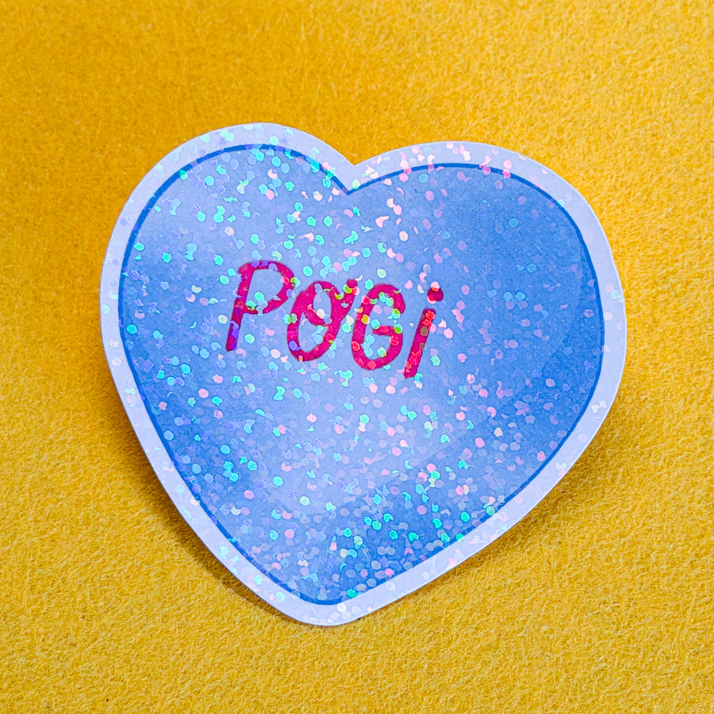 Candy Heart Waterproof Vinyl Stickers | Limited Edition