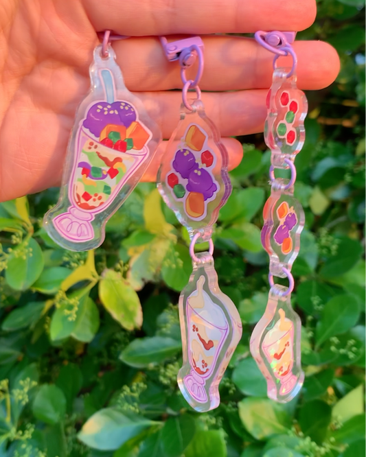 Halo-Halo Keychains